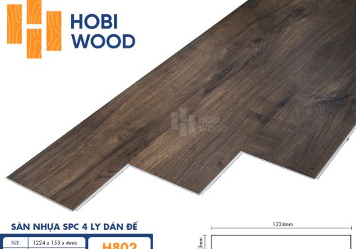 Sàn nhựa HOBIWOOD 4mm + 1mm IXPE